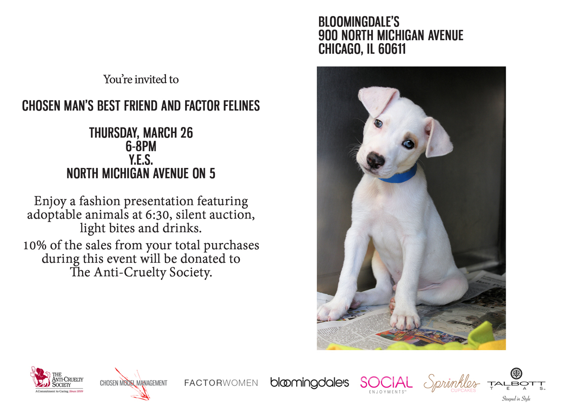 Anti-Cruelty Event Bloomingdale's
